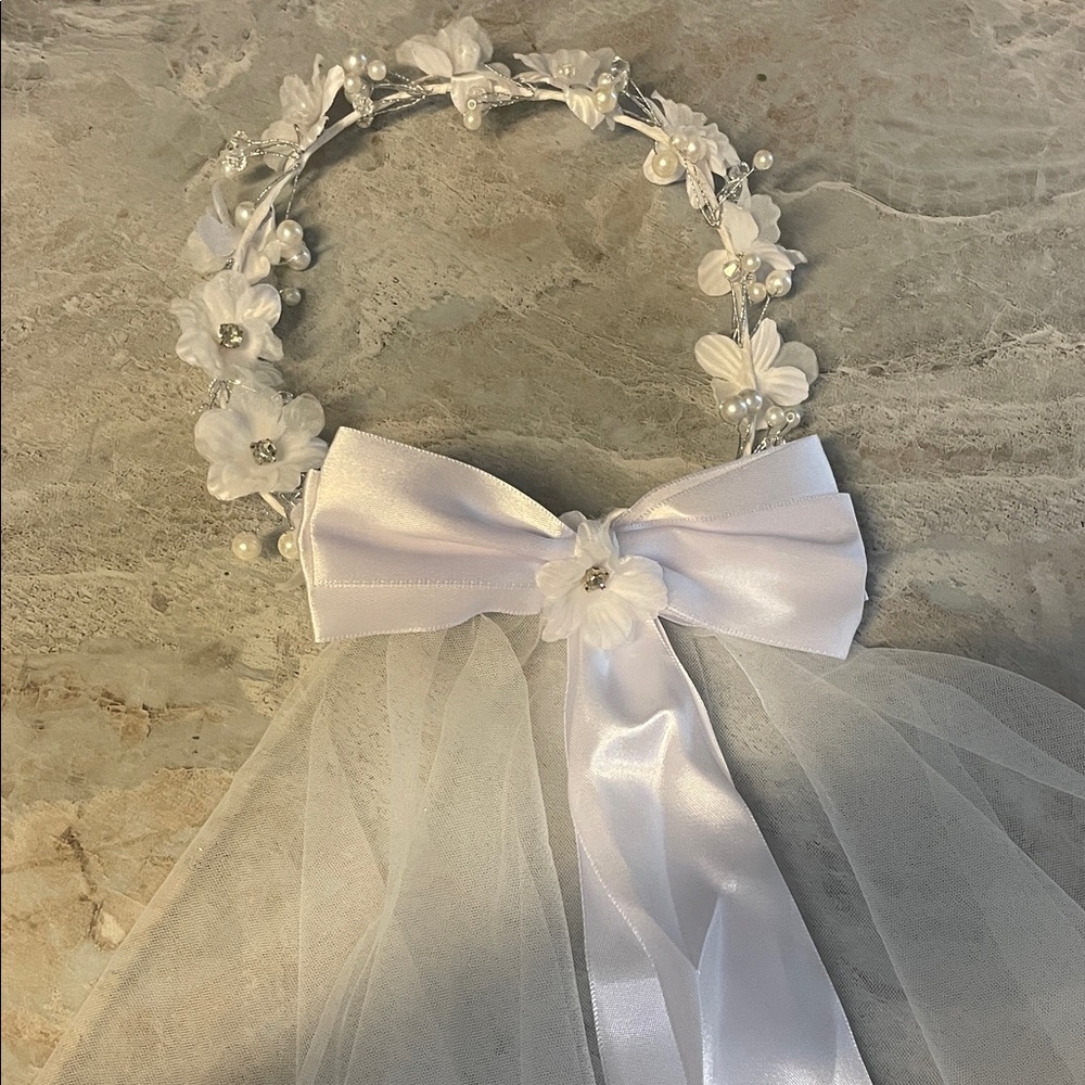 Girls 25” veil